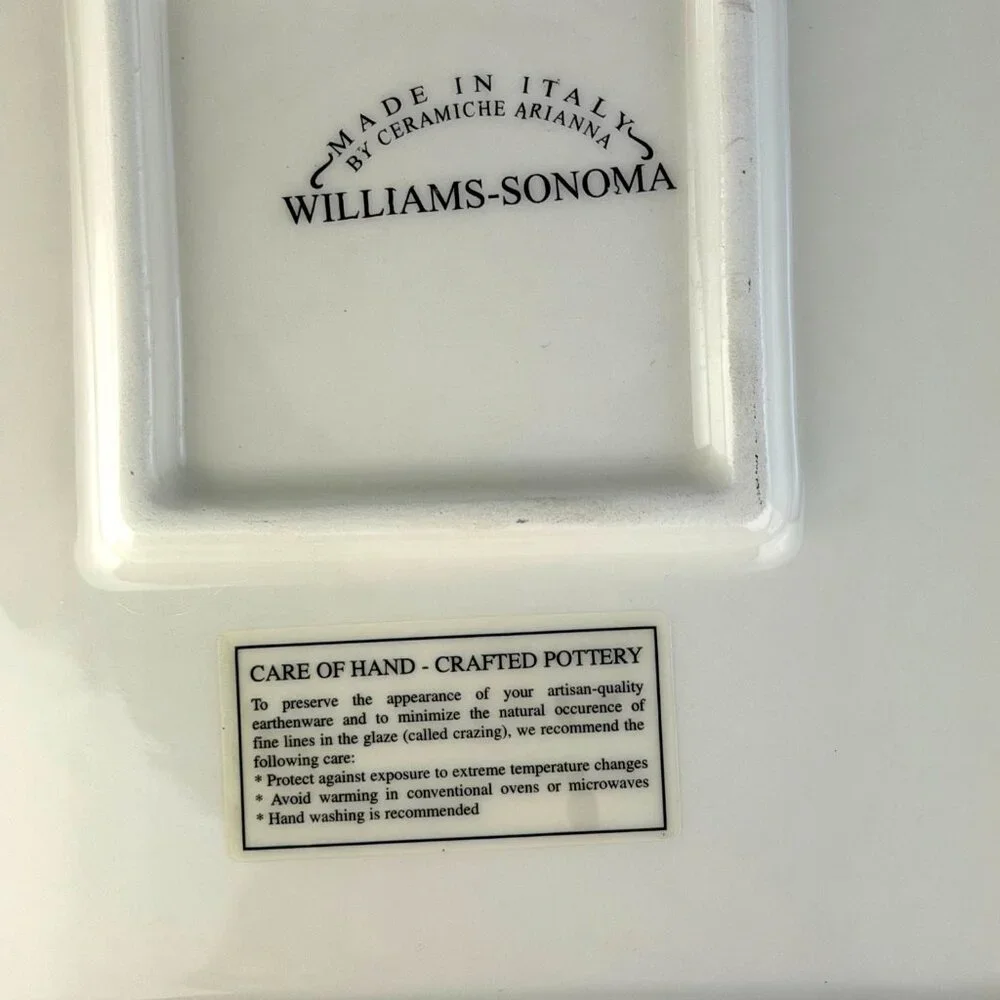 Williams-Sonoma Ceramiche Arianna Italian Country House 13